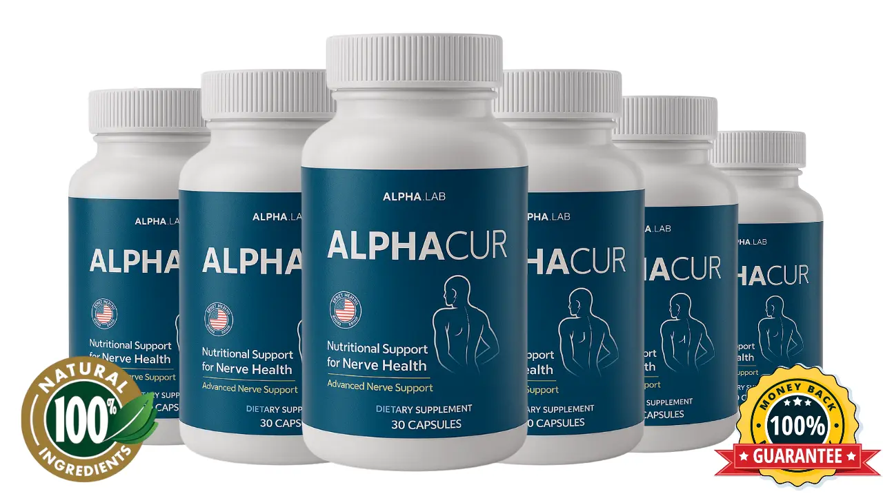 AlphaCur 6 Bottle Package for Complete Neuropathy Relief